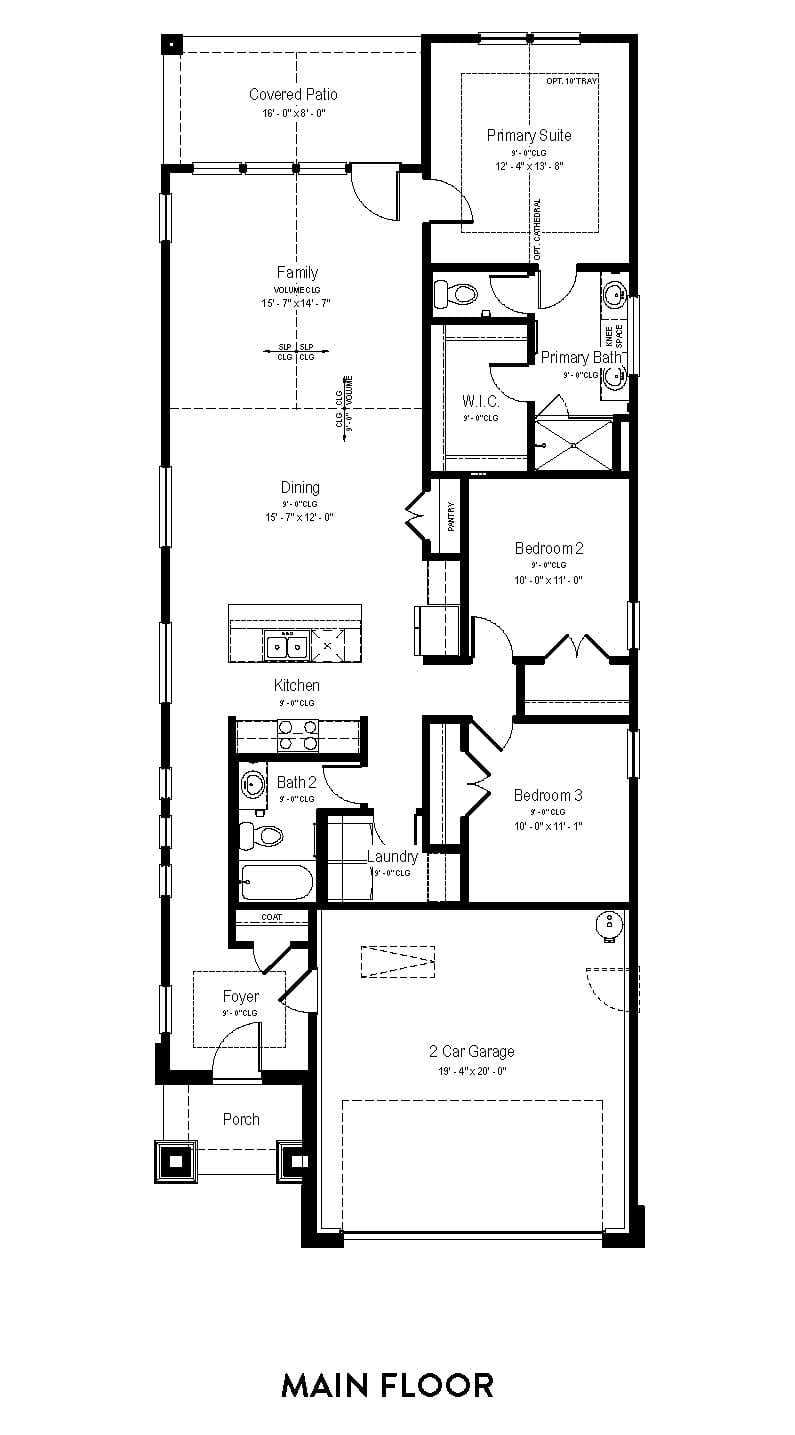 Live Oak floor plan 1524
