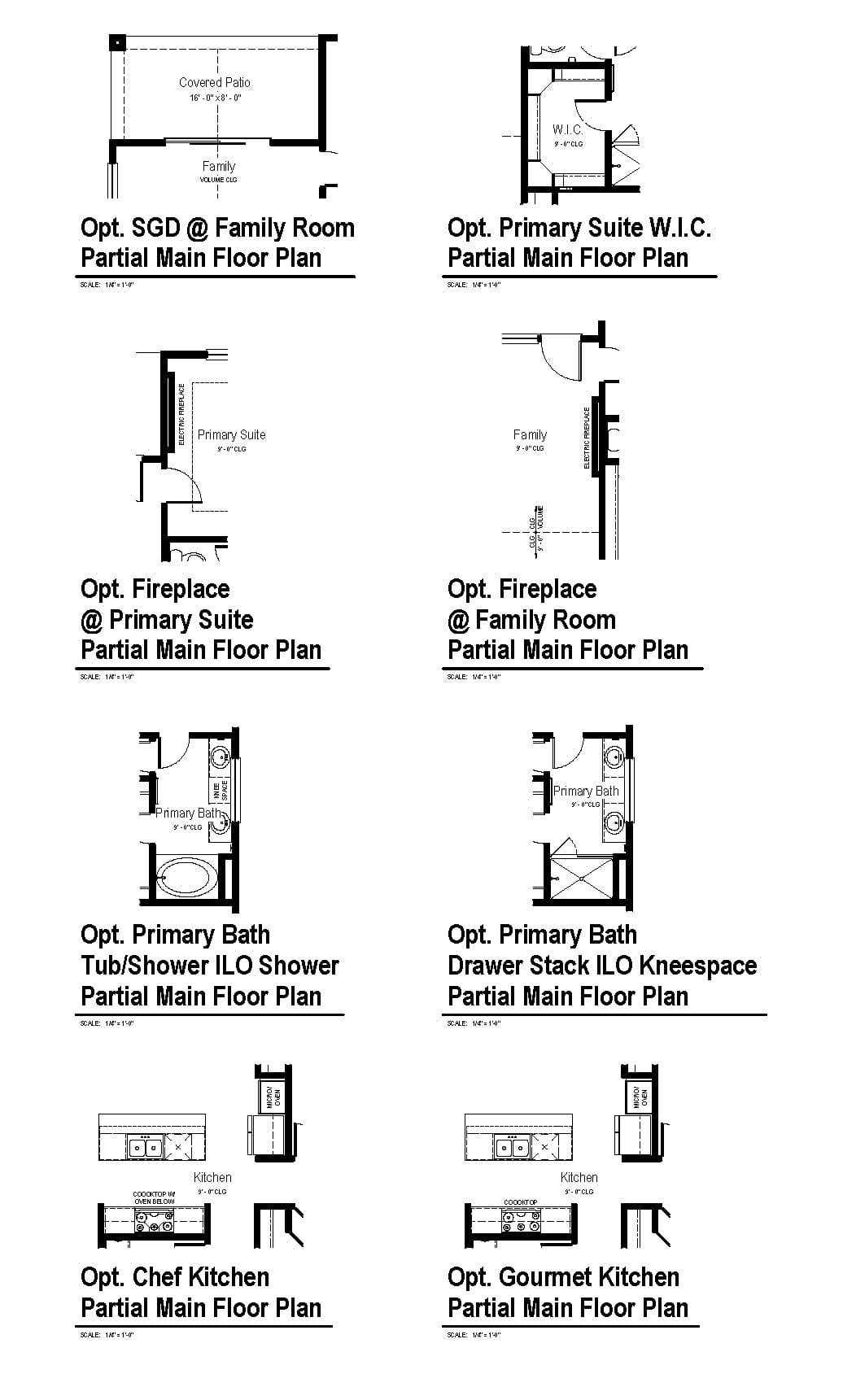 Live Oak Floor Plan 1524 Options