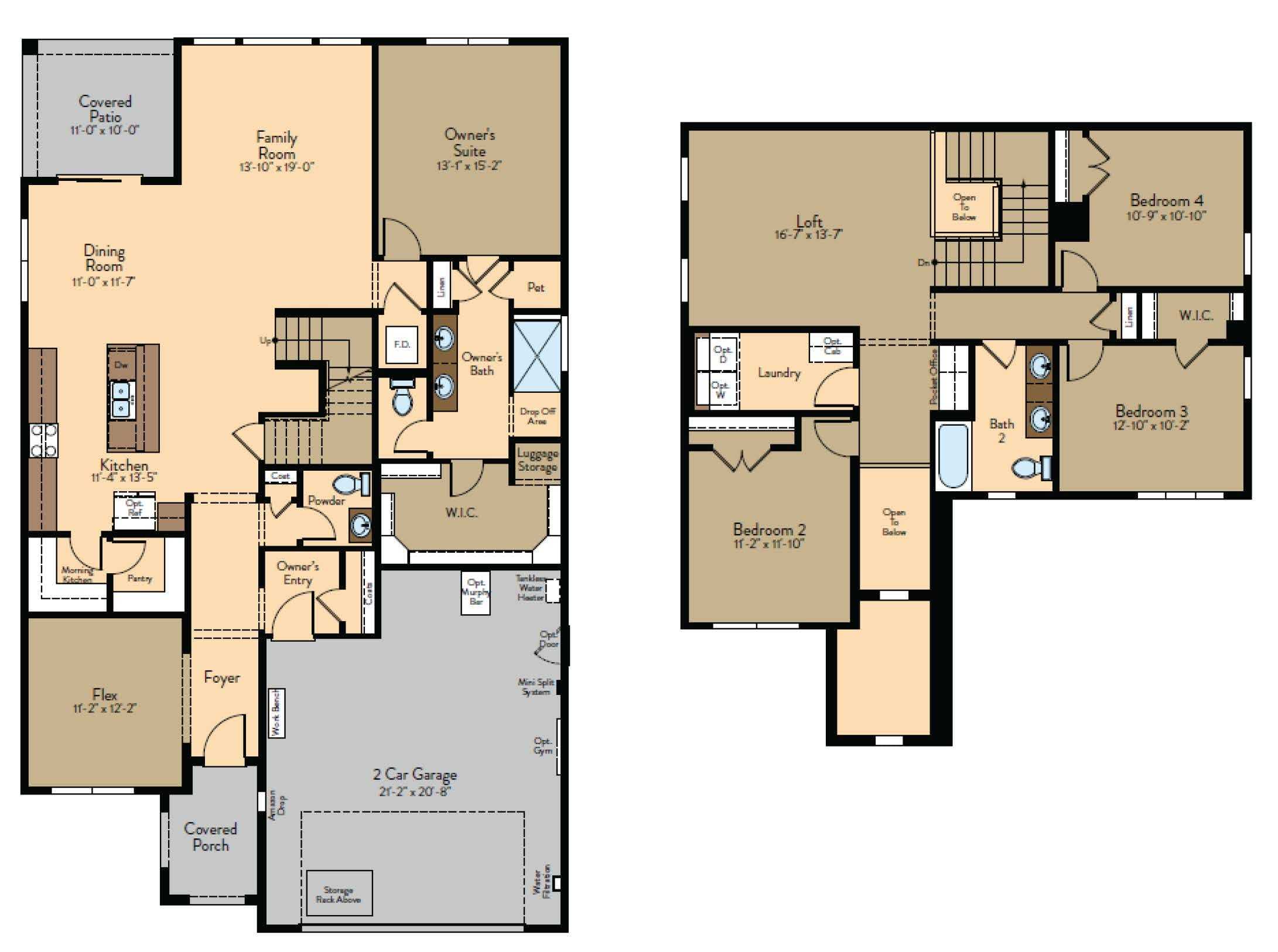 Bliss floor plan 2691-skybrooke thoughful series