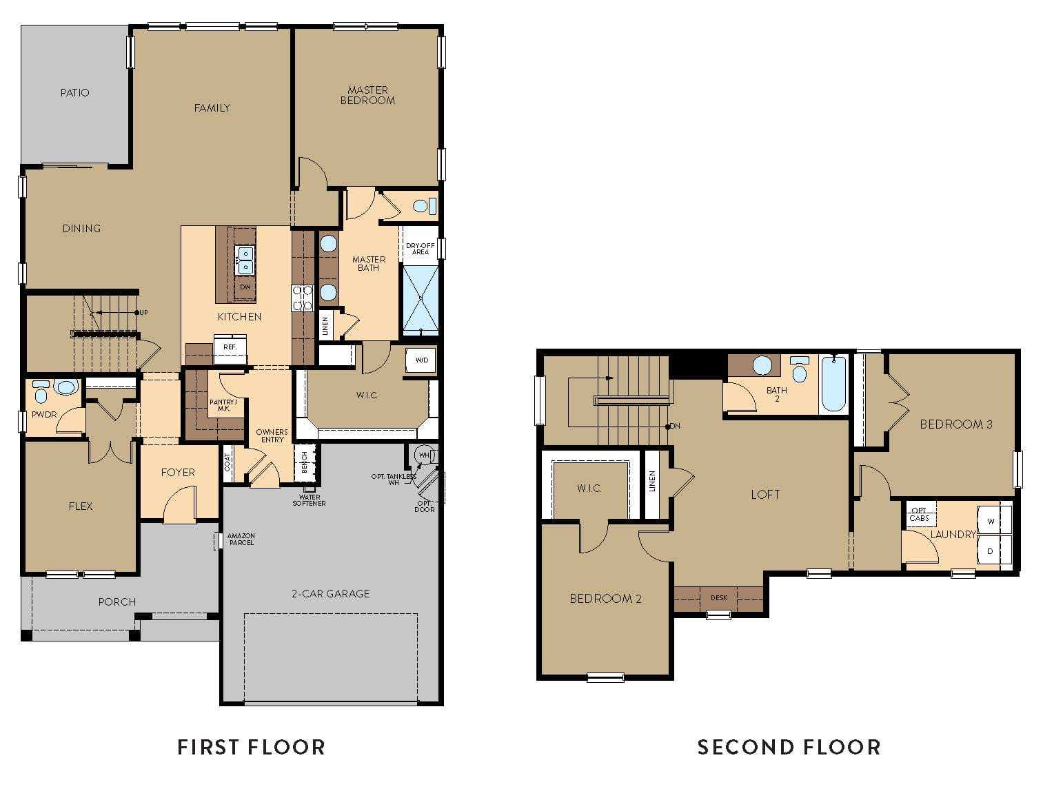 Rejuvenate Floor plan 2350 - Skybrooke-Thoughtful series