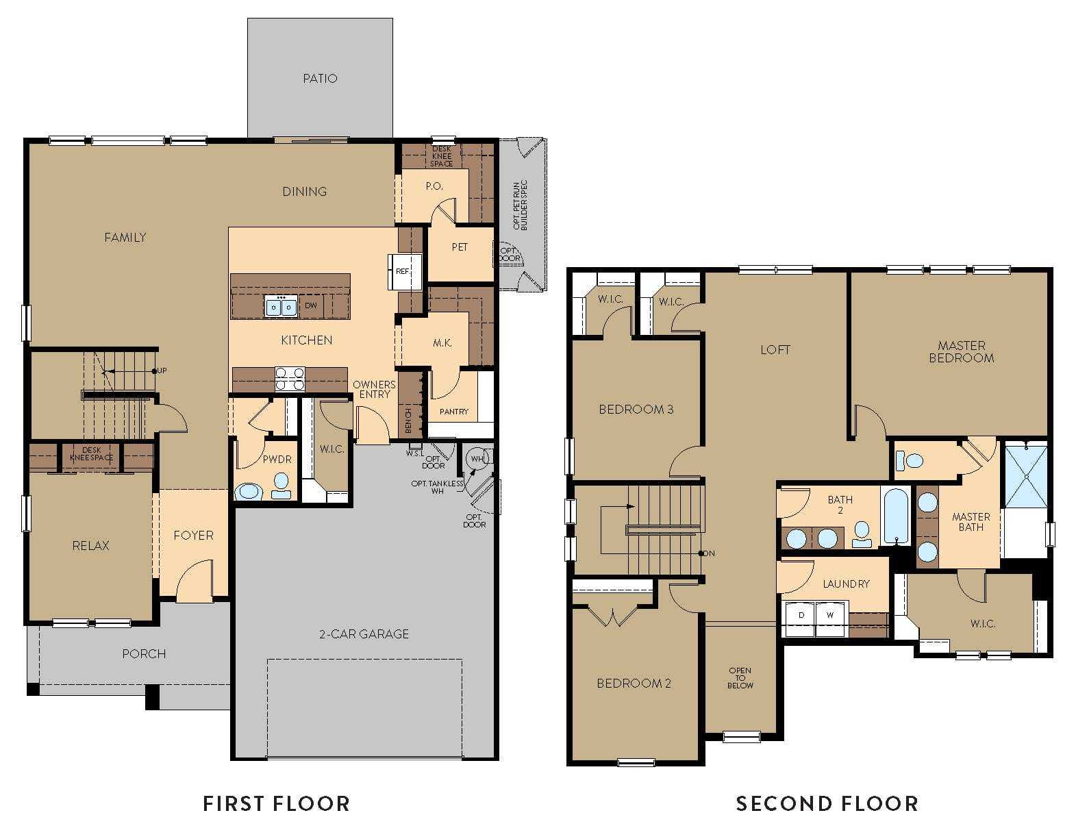 Serenity floorplan 2487- Skybrooke thoughful series