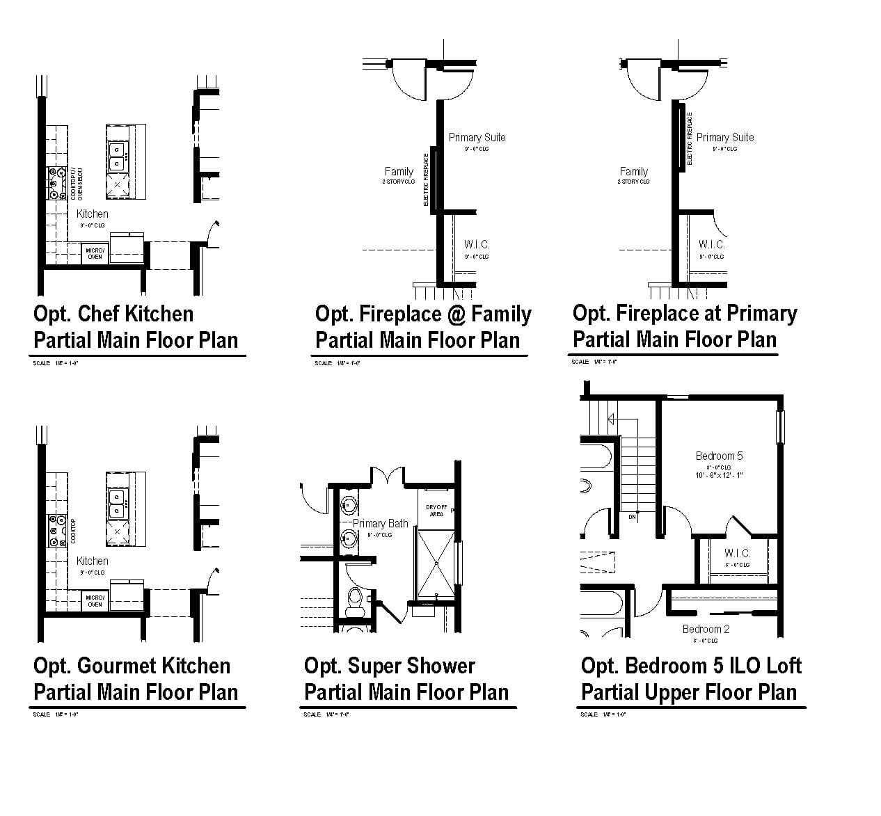 Imperial floor plan options 2583