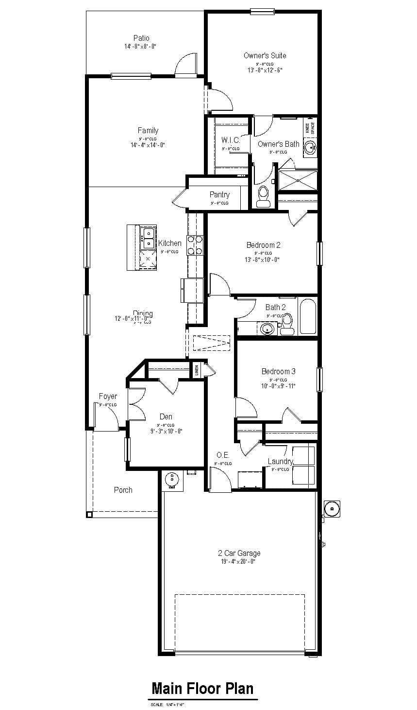 Meadow View Floor plan 1549