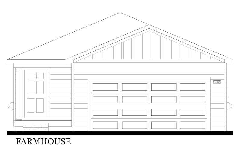 Deerfield Plan at Liberty Plaza in Box Elder, SD by Hills View Homes