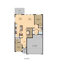 Larkspur Floor Plan - Horizon View Homes