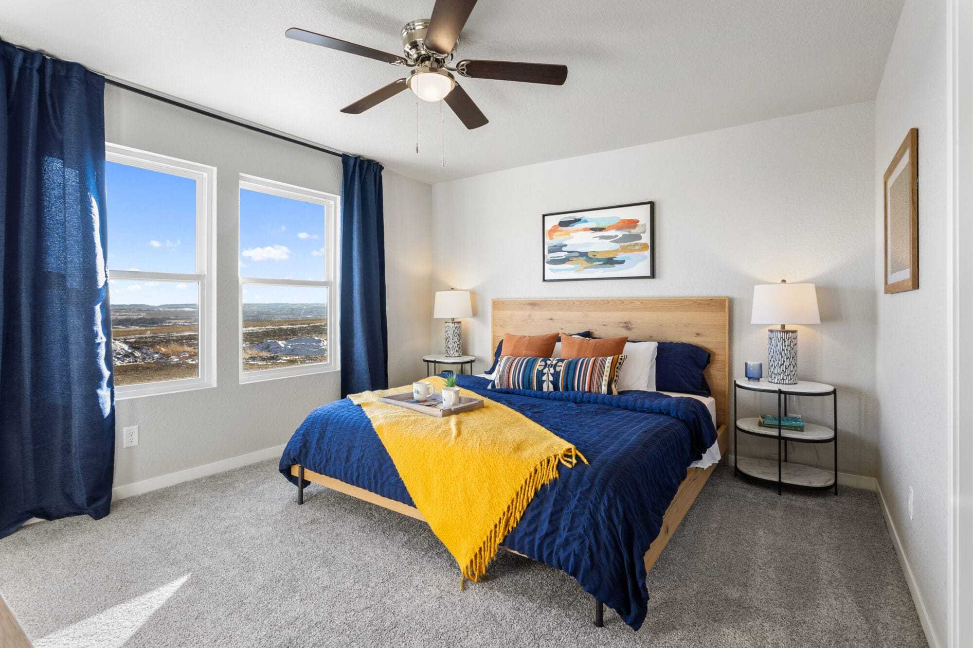 We build bedrooms that hold all your furniture.