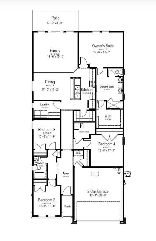 Ridge View floor plan