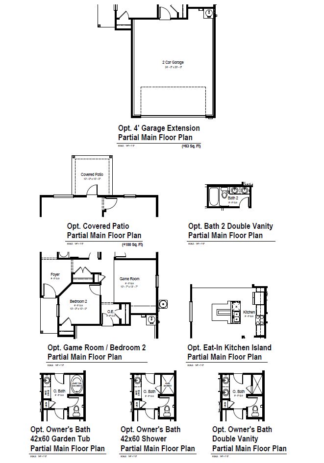 Lake View Floor Plan 1694