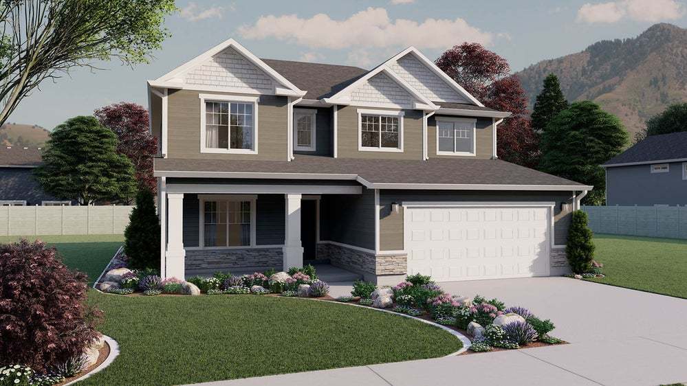 Aberdeen Plan at River's Edge Tremonton in Tremonton, UT by Visionary Homes
