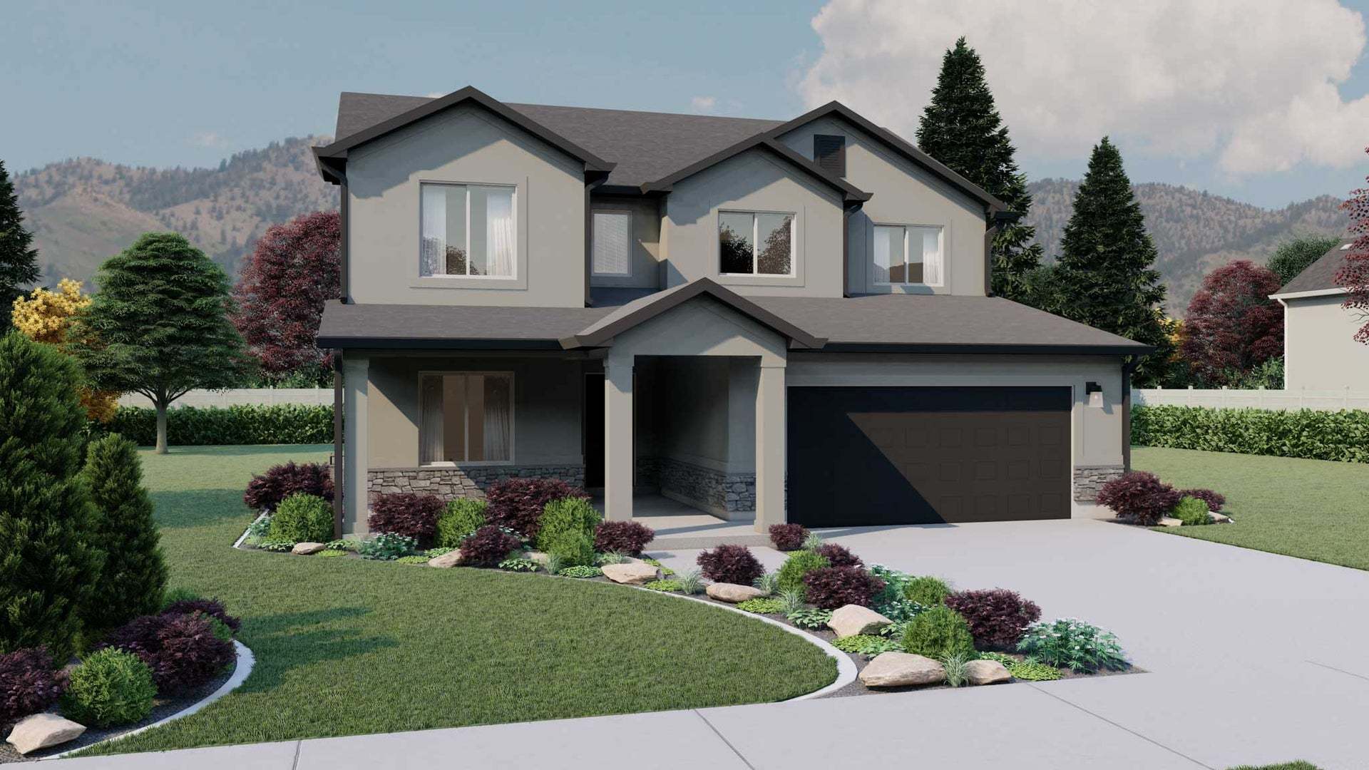 Traditional w/Stucco