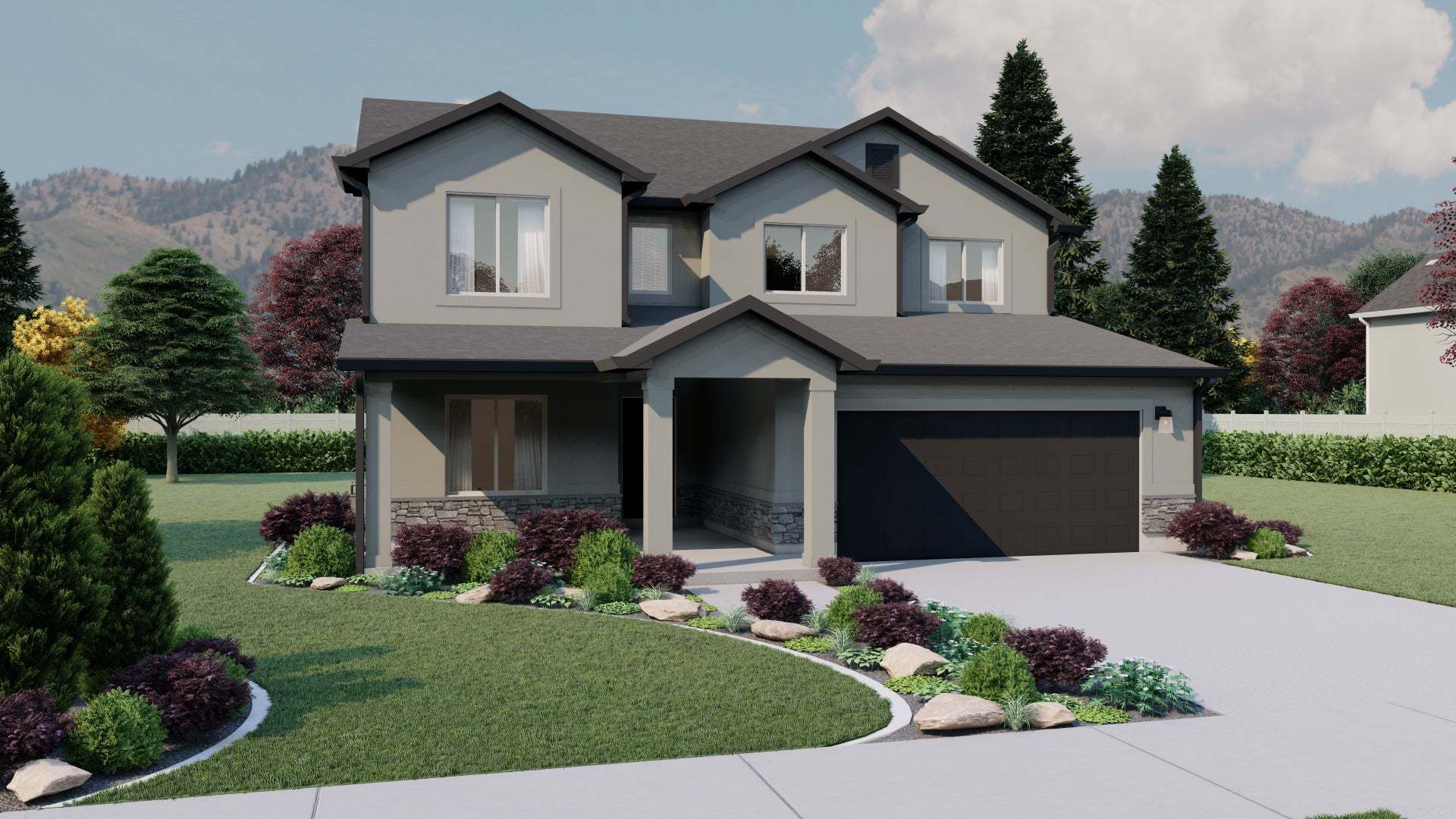 Traditional w/Stucco
