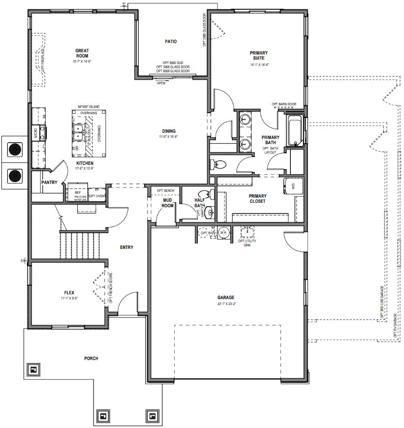 Main Level - Slab on Grade