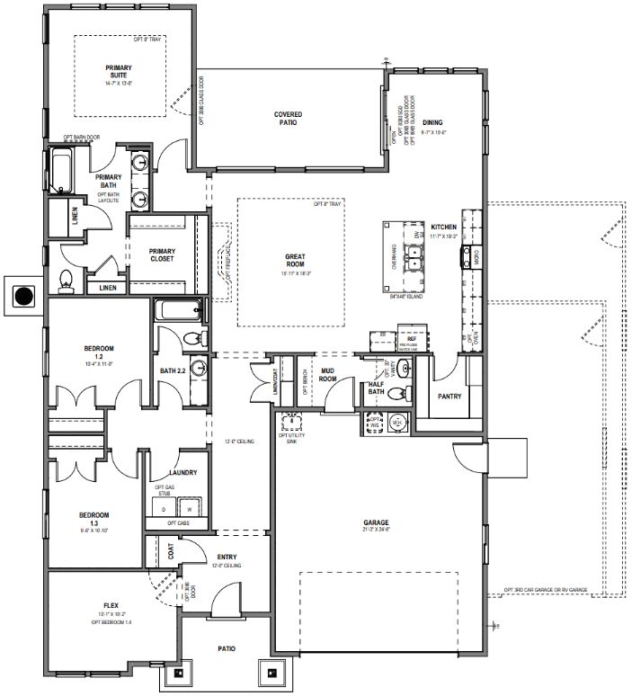 Main Level - Slab on Grade