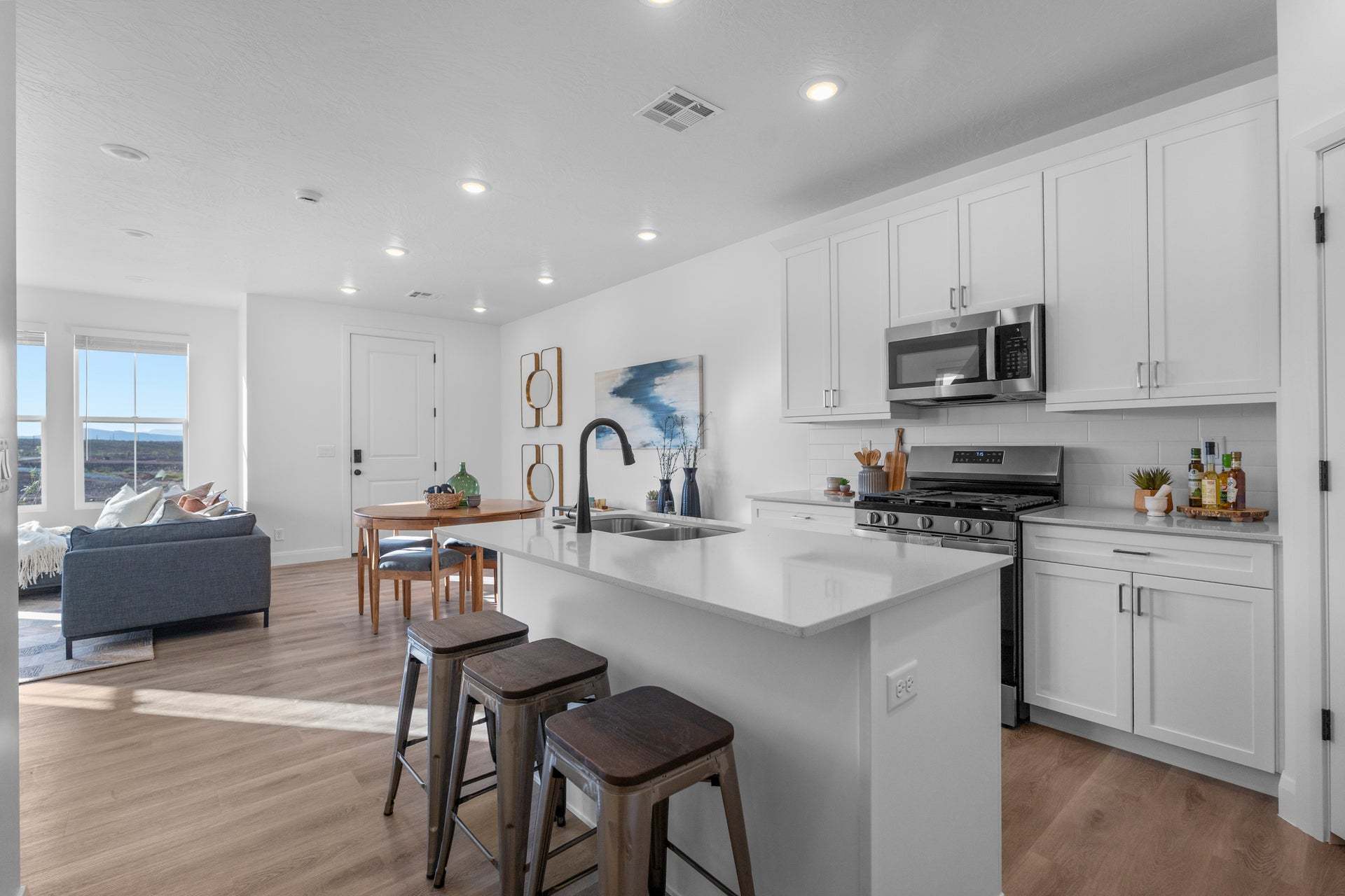 Come visit us at our Desert Color Townhome Model and see this amazing plan in person!