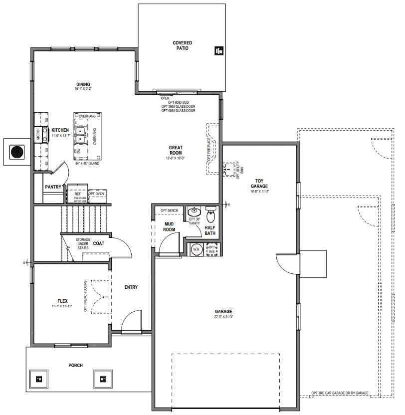 Main Level - Slab on Grade