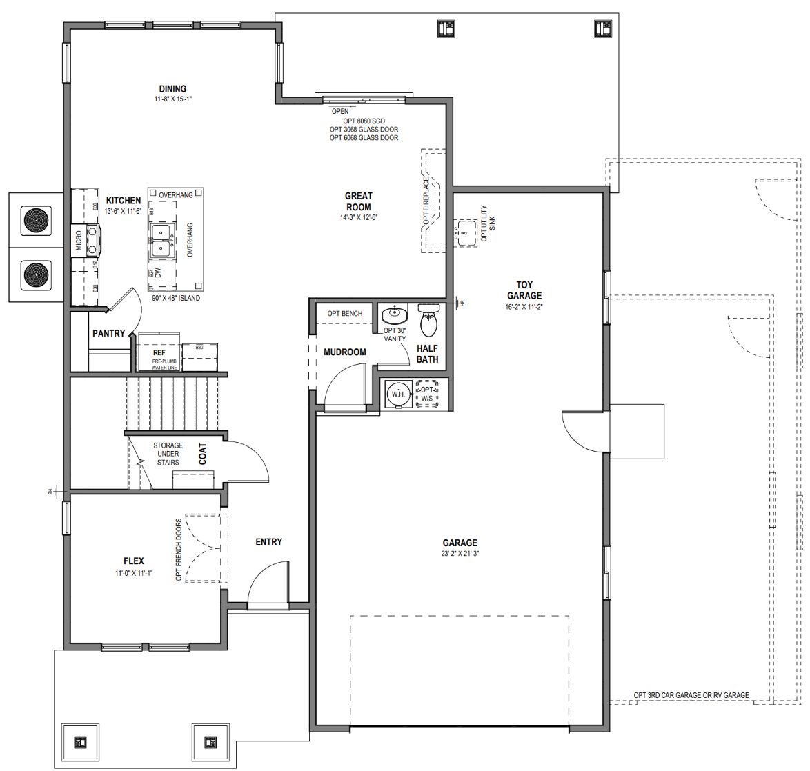 Main Level - Slab on Grade