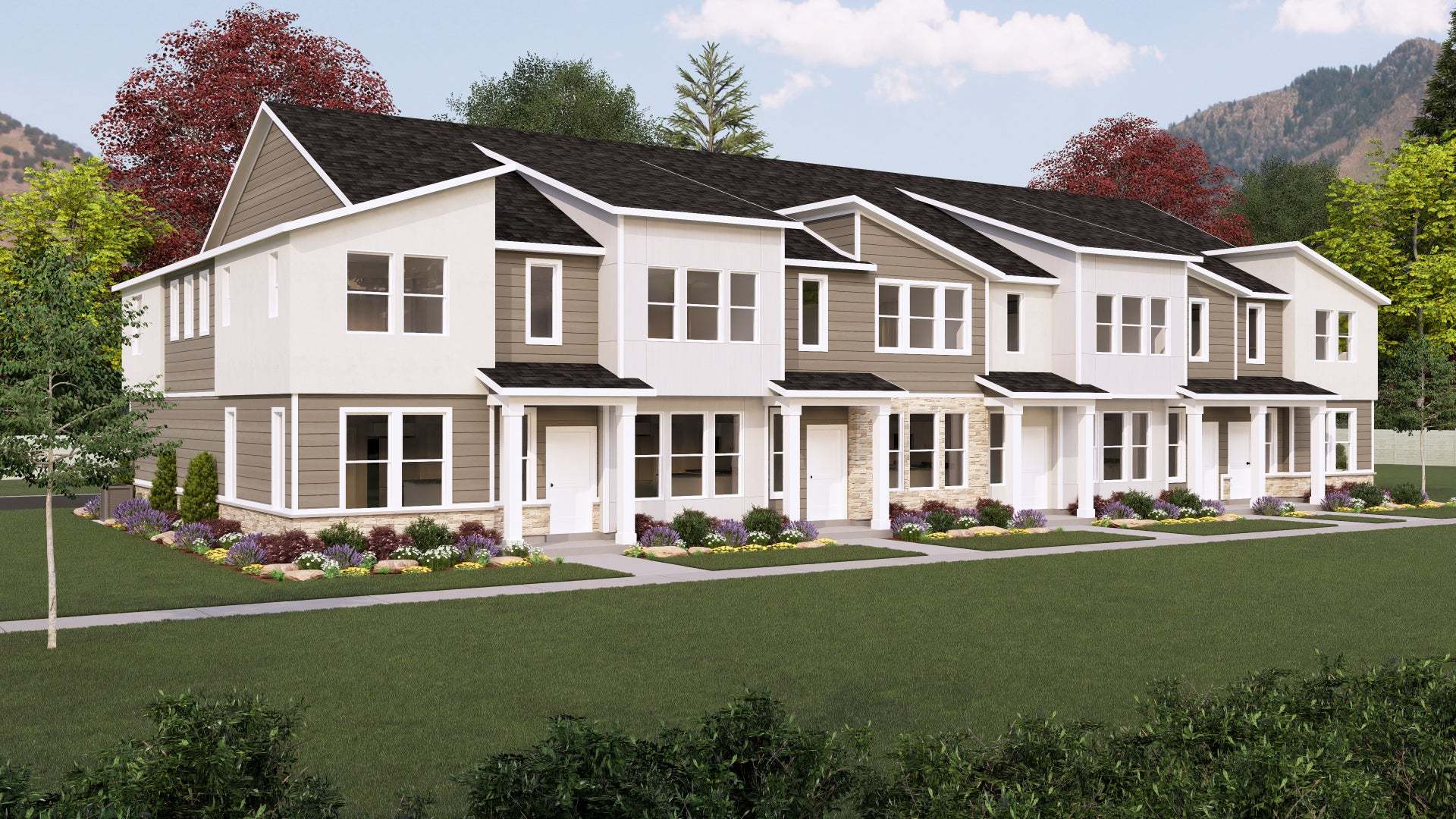 Aria - North Point - Brigham City (Townhomes): Brigham City, Utah - Visionary Homes