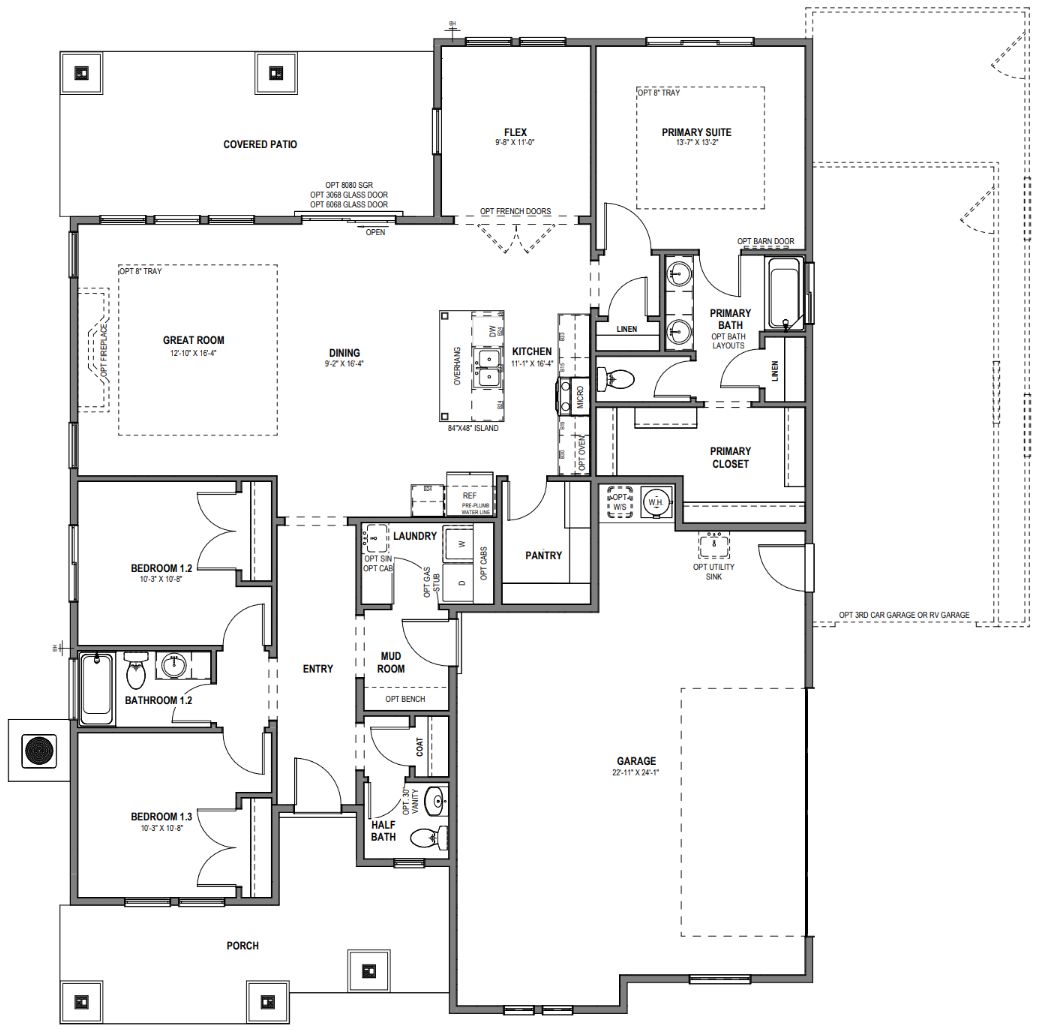 Main Level - Slab on Grade
