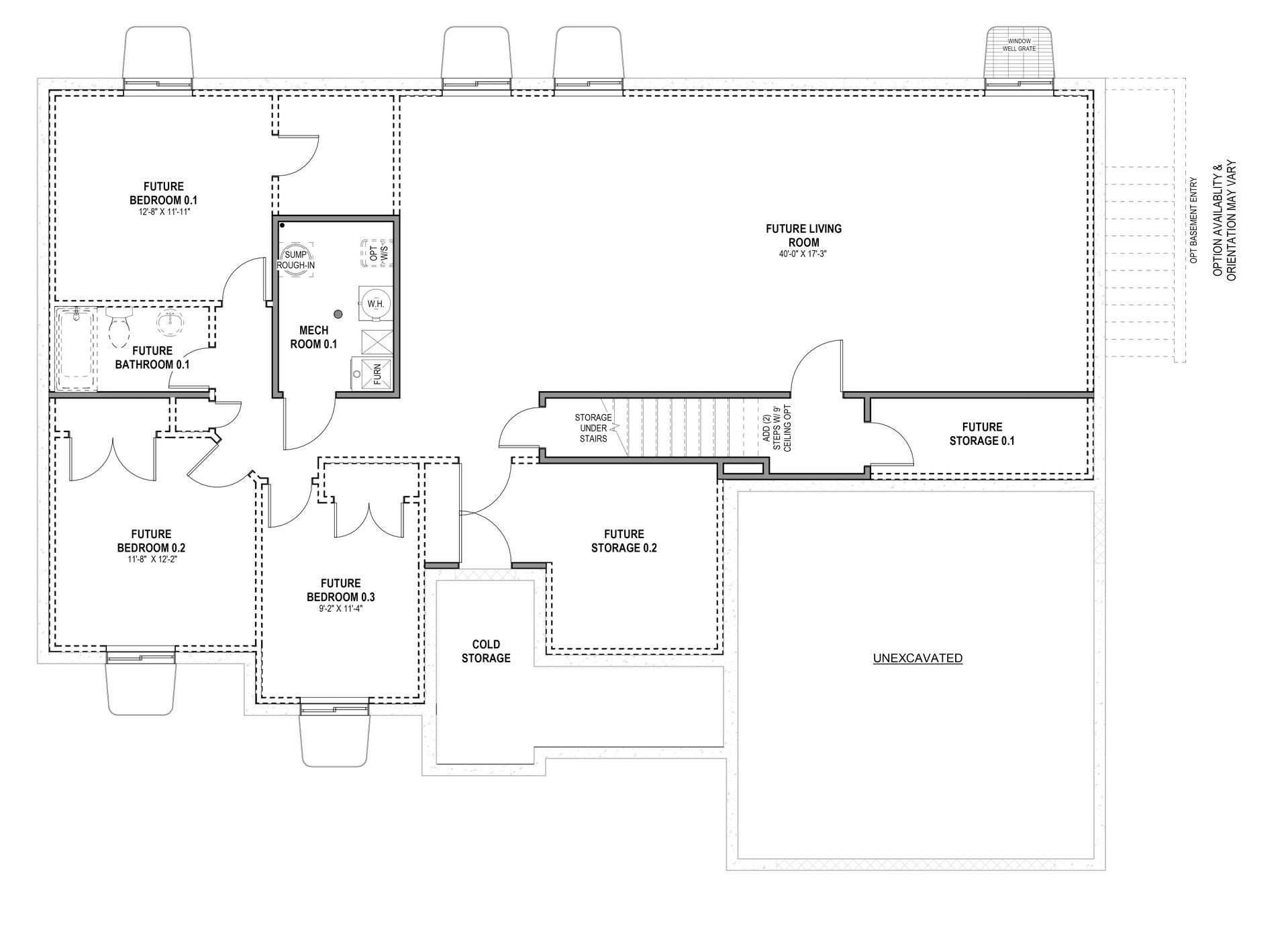 Unfinished Basement