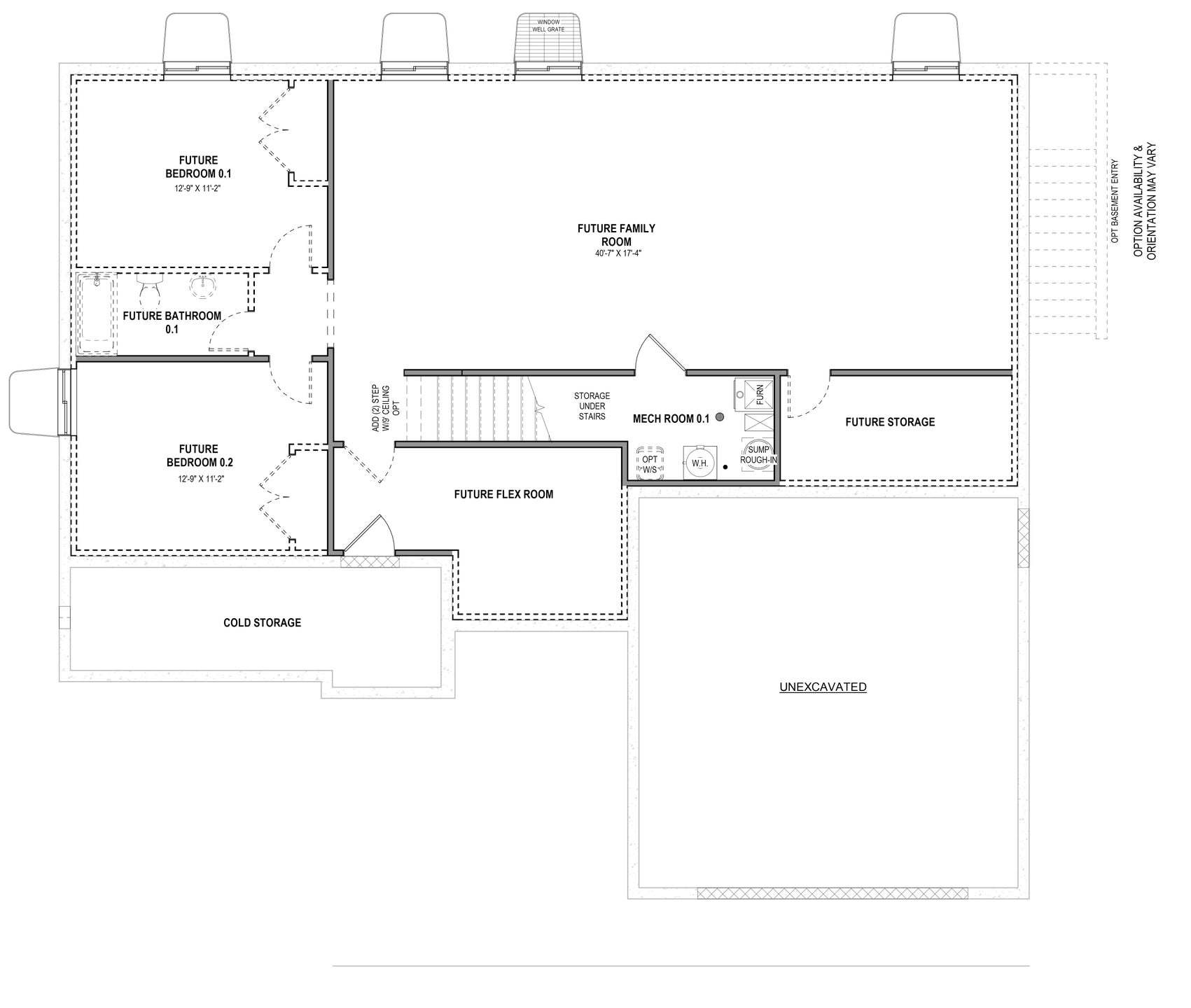 Unfinished Basement