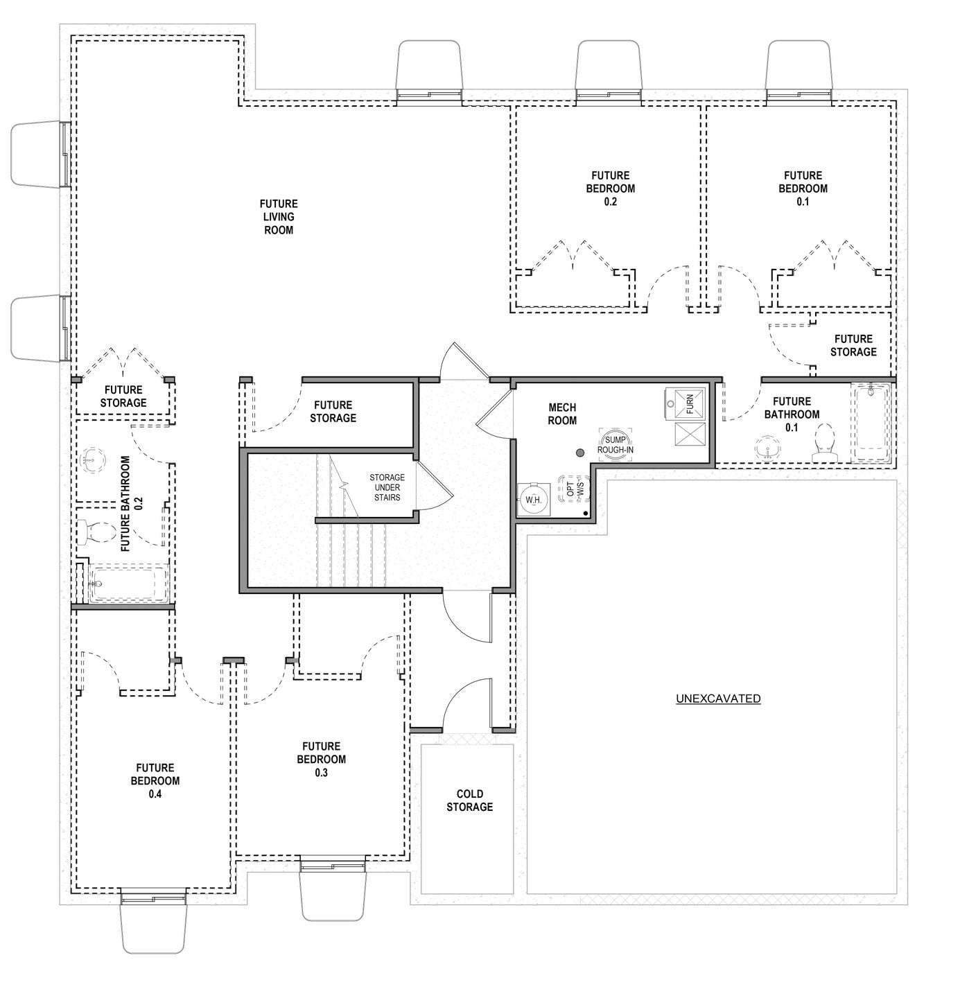 Unfinished Basement