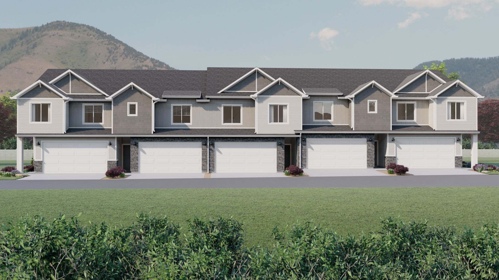 Oak - The Village at Fox Meadows - Smithfield (Townhomes): Smithfield, Utah - Visionary Homes
