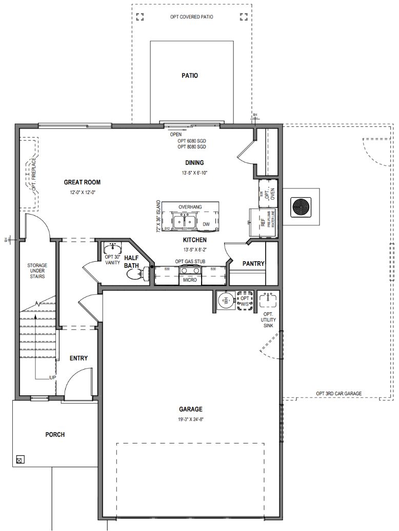 Main Level - Slab on Grade