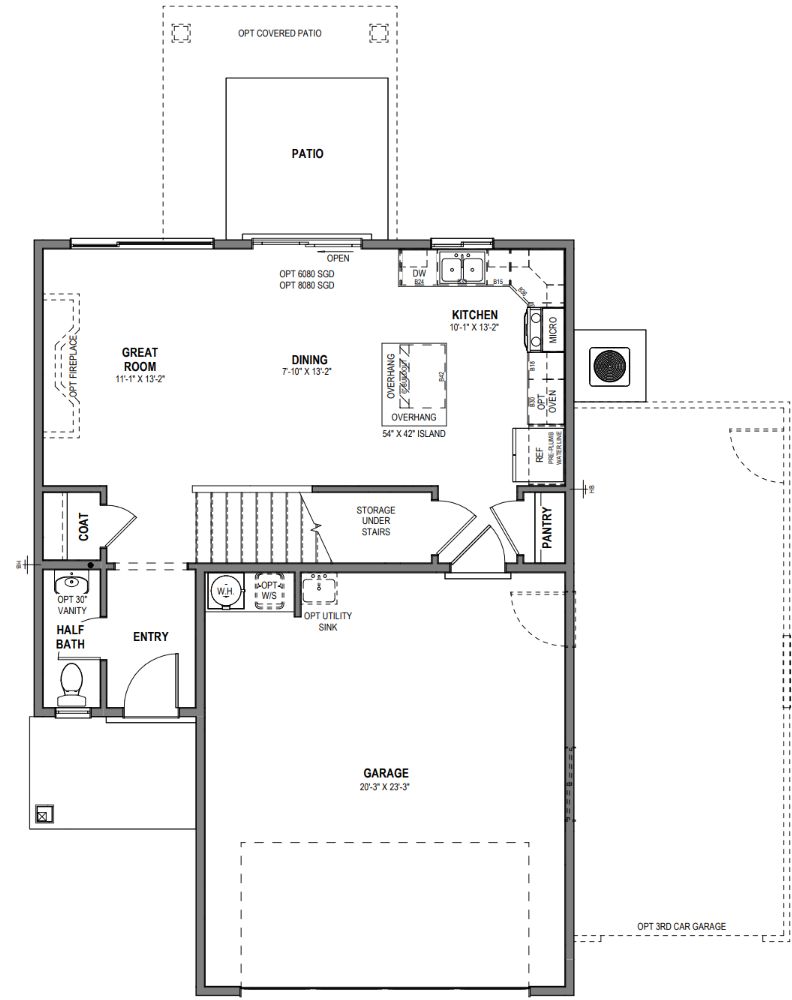 Main Level - Slab on Grade