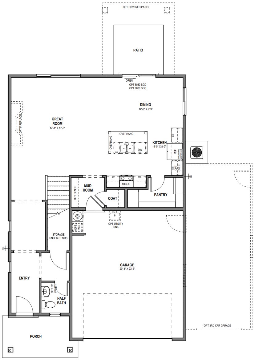 Main Level - Slab on Grade