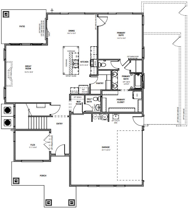 Main Level - Slab on Grade