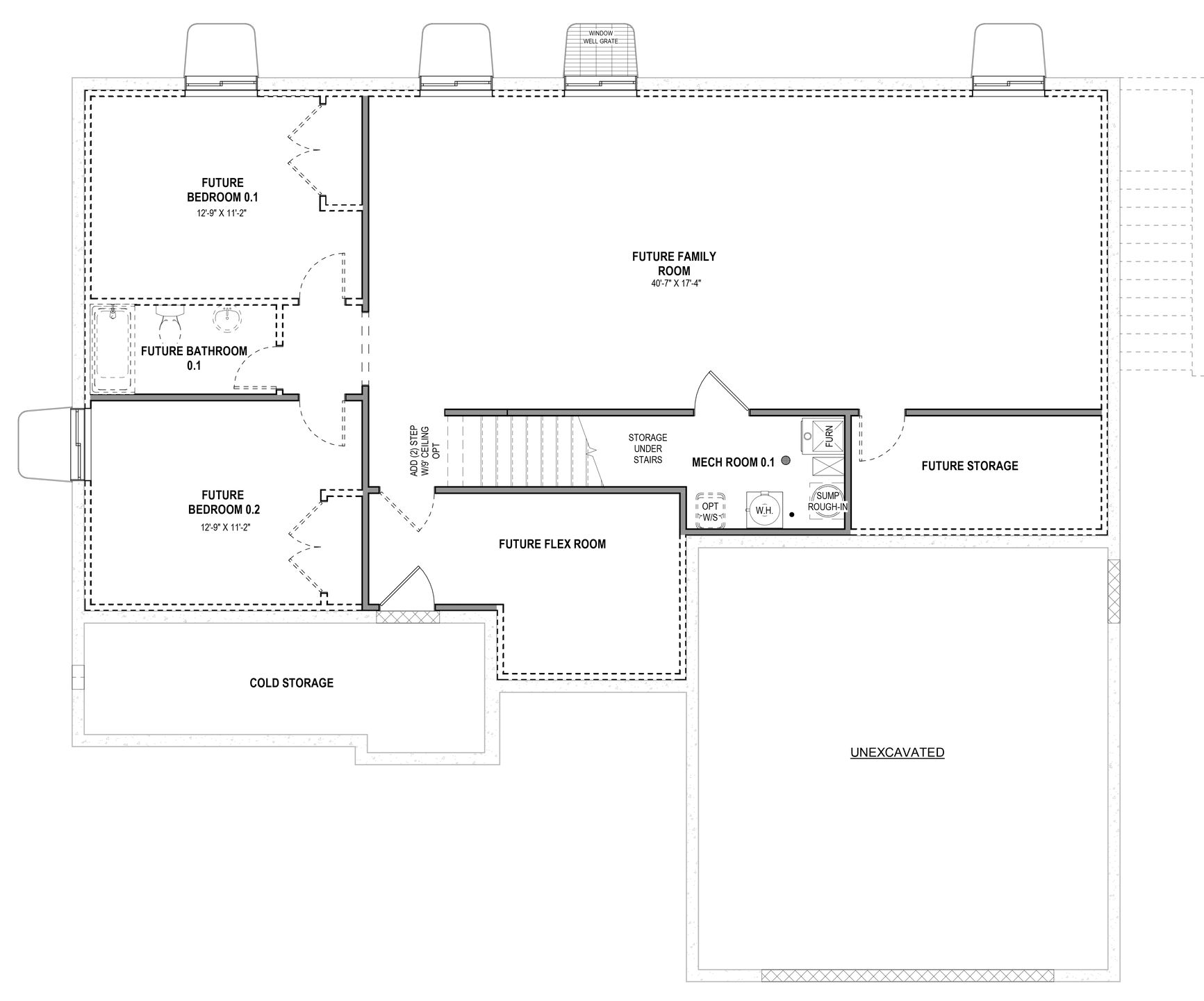 Unfinished Basement