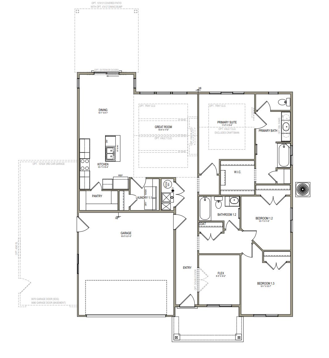Main Level - Slab on Grade