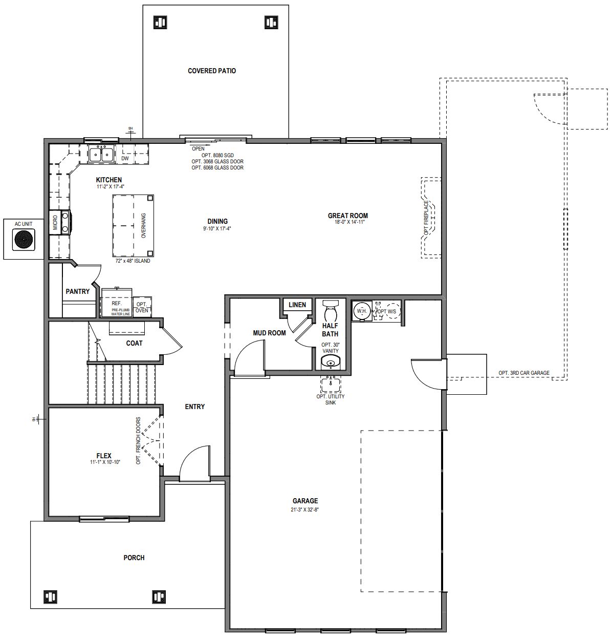 Main Level - Slab on Grade