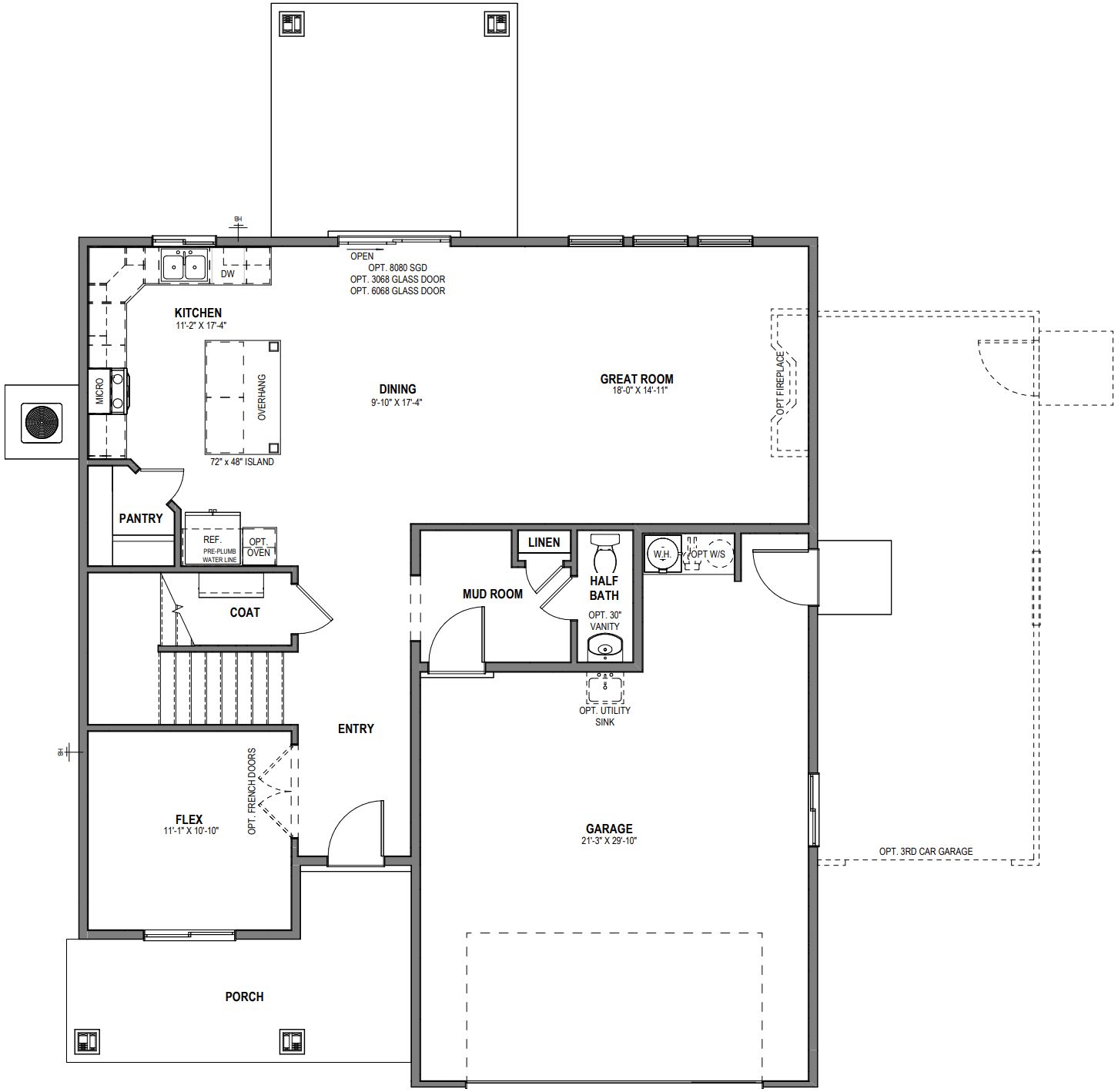 Main Level - Slab on Grade