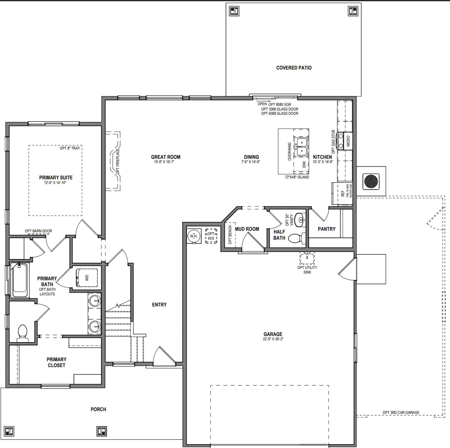 Main Level - Slab on Grade