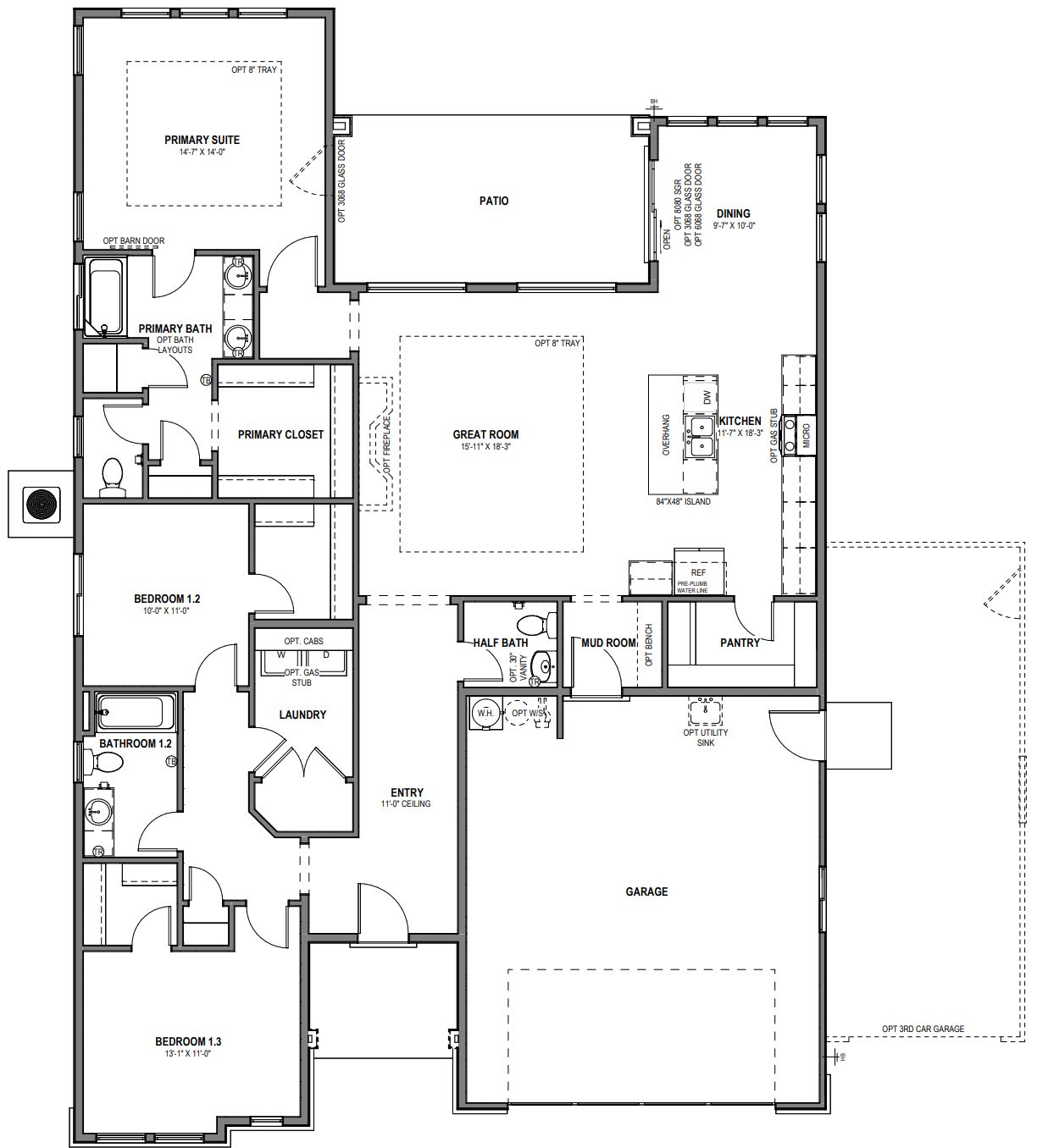 Main Level - Slab on Grade