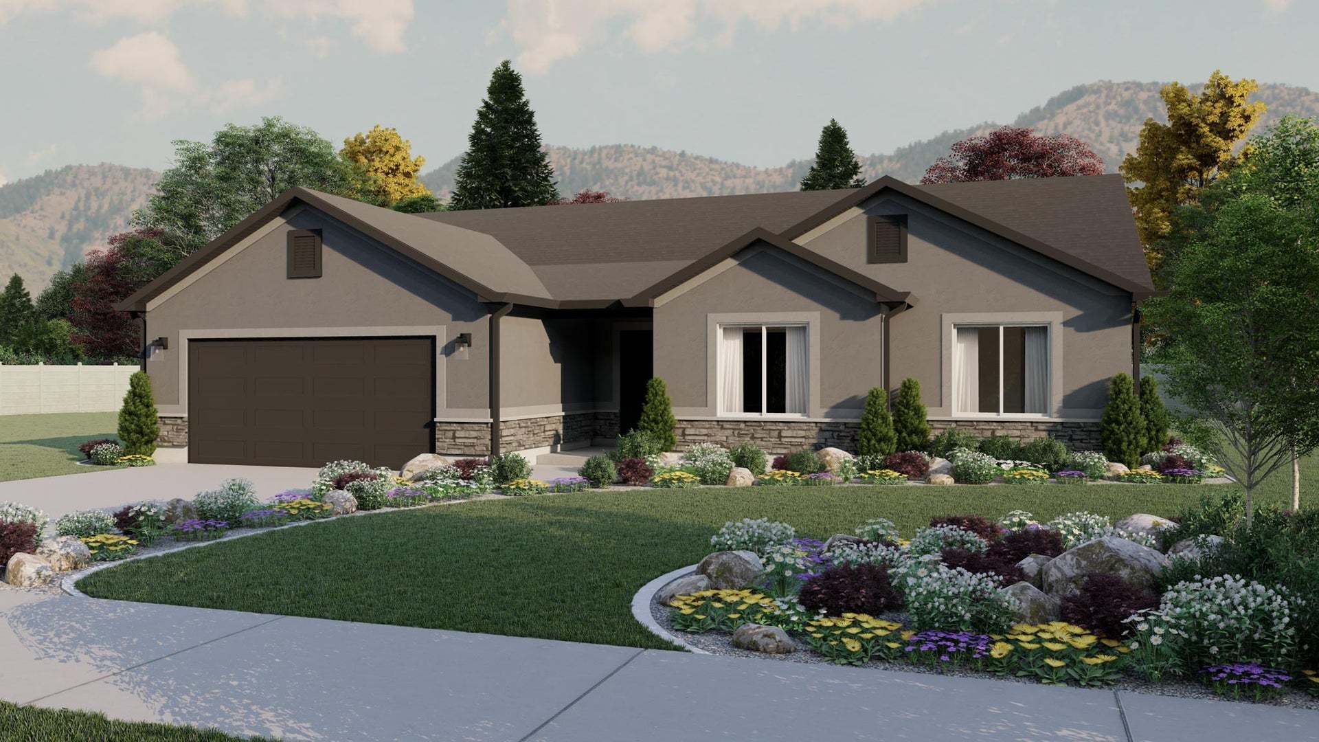 Traditional w/Stucco