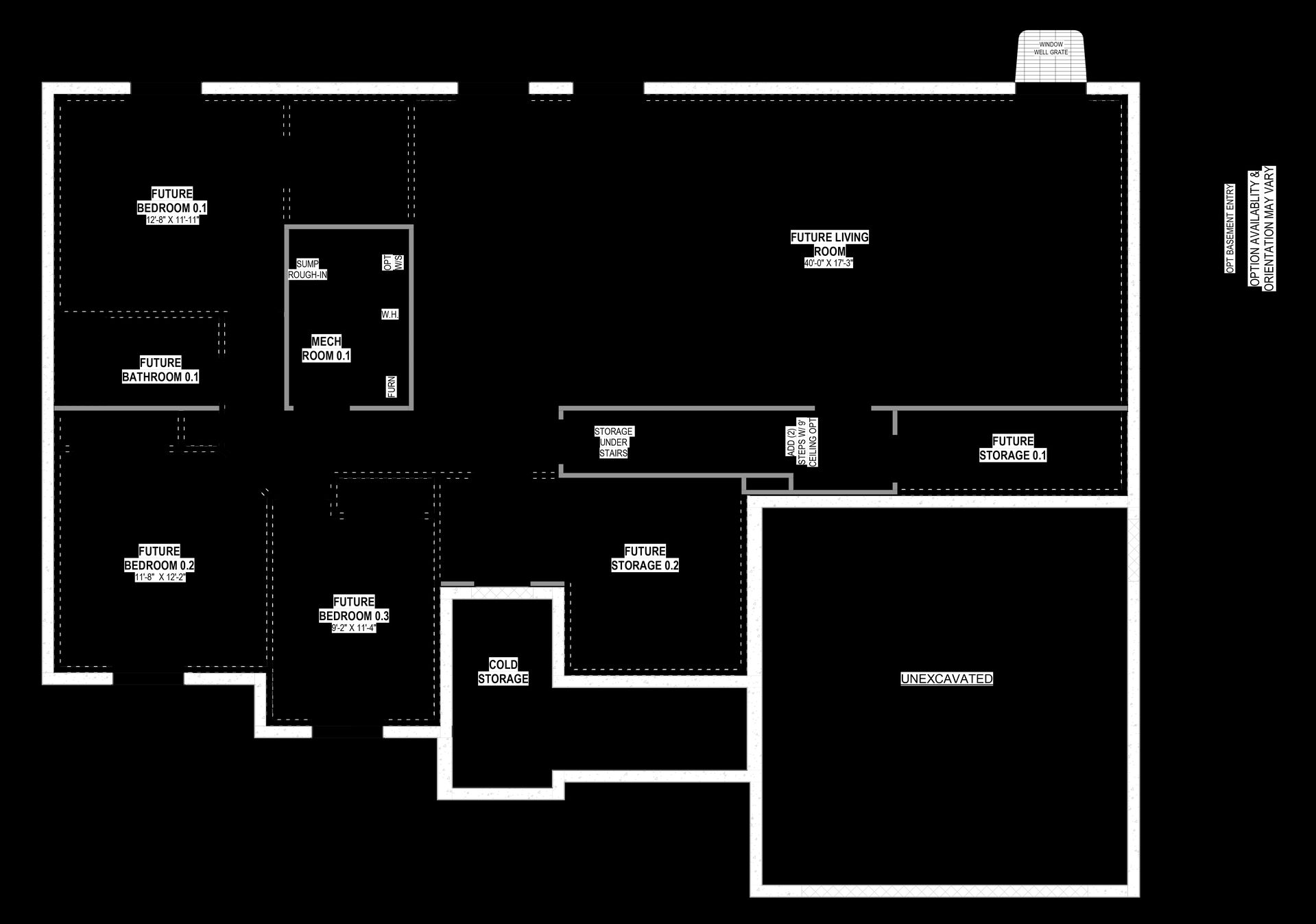 Unfinished Basement
