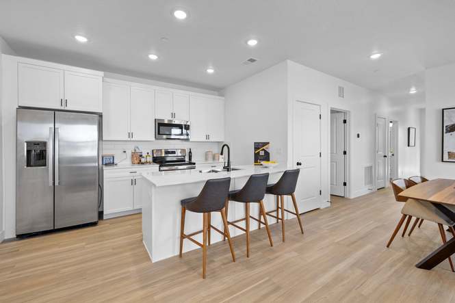 Come visit us at our Desert Color Condo Model and see this amazing plan in person! 6051 S Silver Birch Lane, Bldg 2, Unit 201