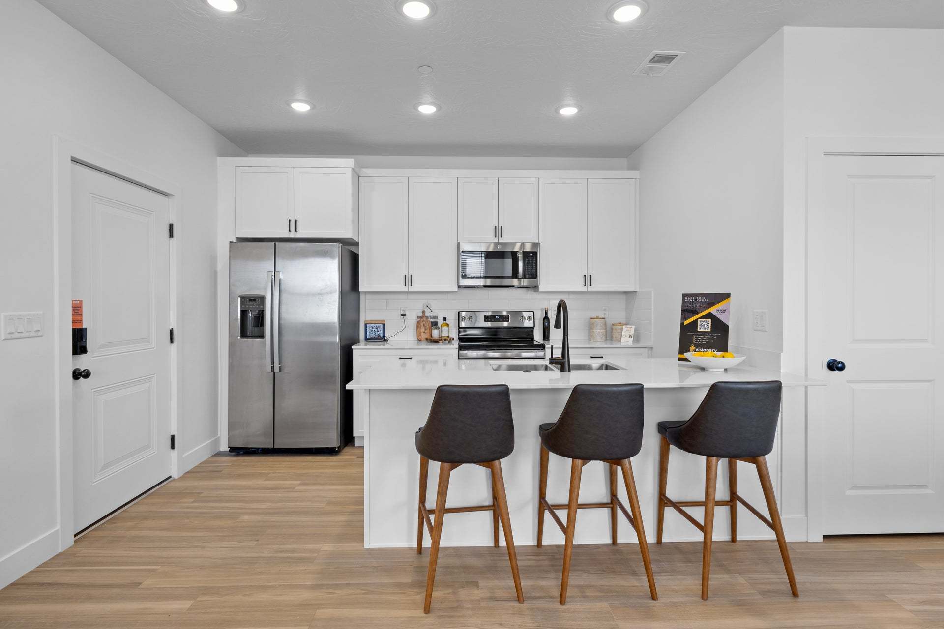 Come visit us at our Desert Color Condo Model and see this amazing plan in person! 6051 S Silver Birch Lane, Bldg 2, Unit 201