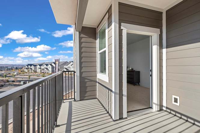 Come visit us at our Desert Color Condo Model and see this amazing plan in person! 6051 S Silver Birch Lane, Bldg 2, Unit 201