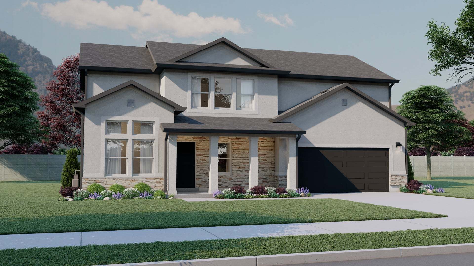 Traditional w/Stucco