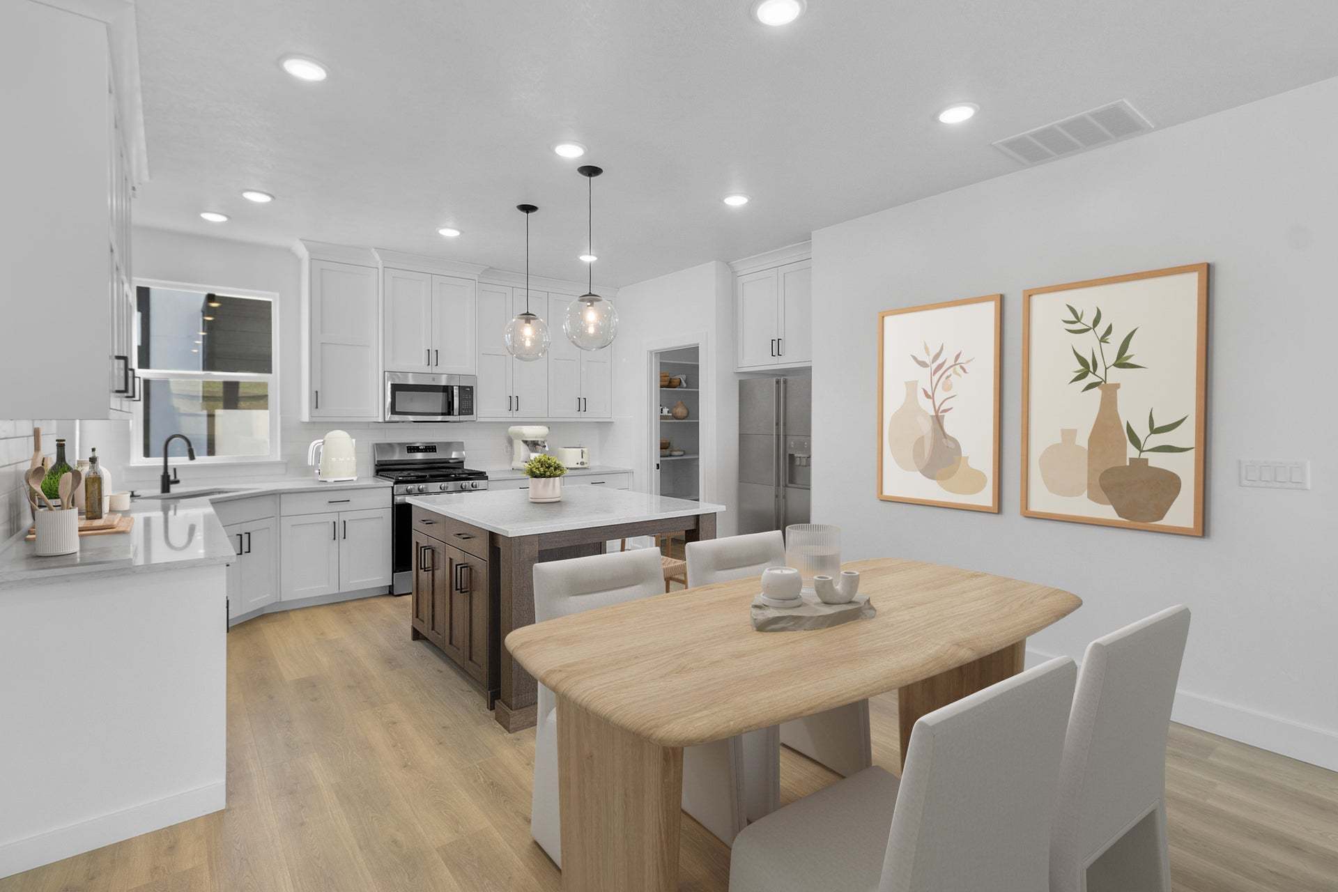 Boxwood Floor Plan - Kitchen & Dining Room