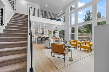 Come learn more about the Vineyard community at our model home - 594 N 275 E, Providence, UT, 84332.