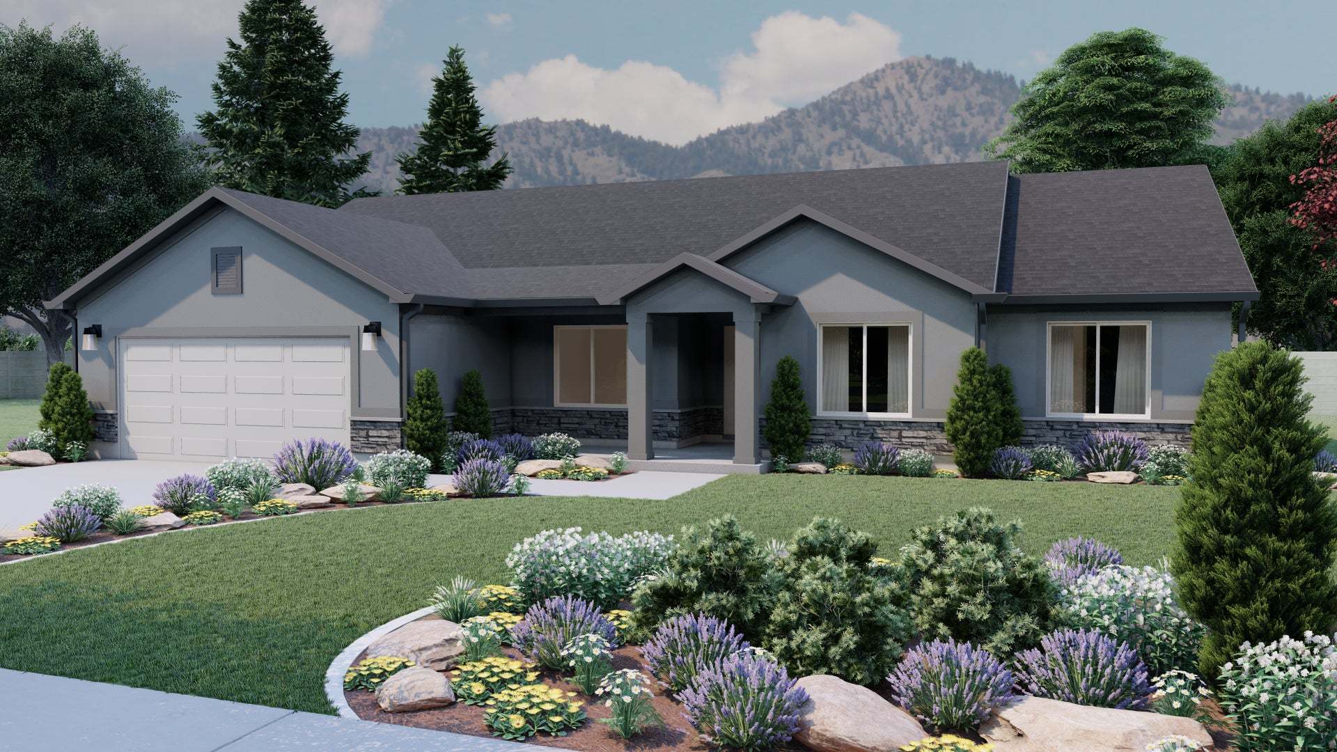Traditional w/Stucco