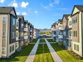 Ridgeline Park - Nibley (Condos) por Visionary Homes en Logan Utah