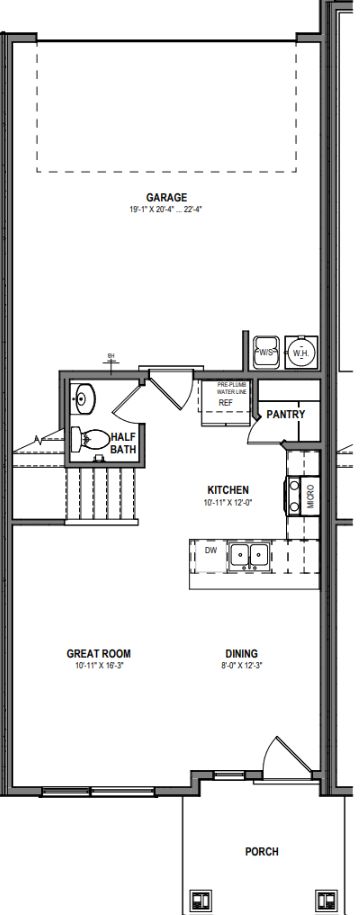 Main Level - Slab on Grade