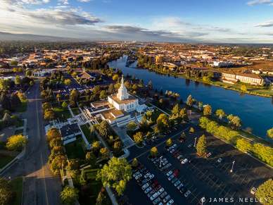 Donwtown, Idaho Falls