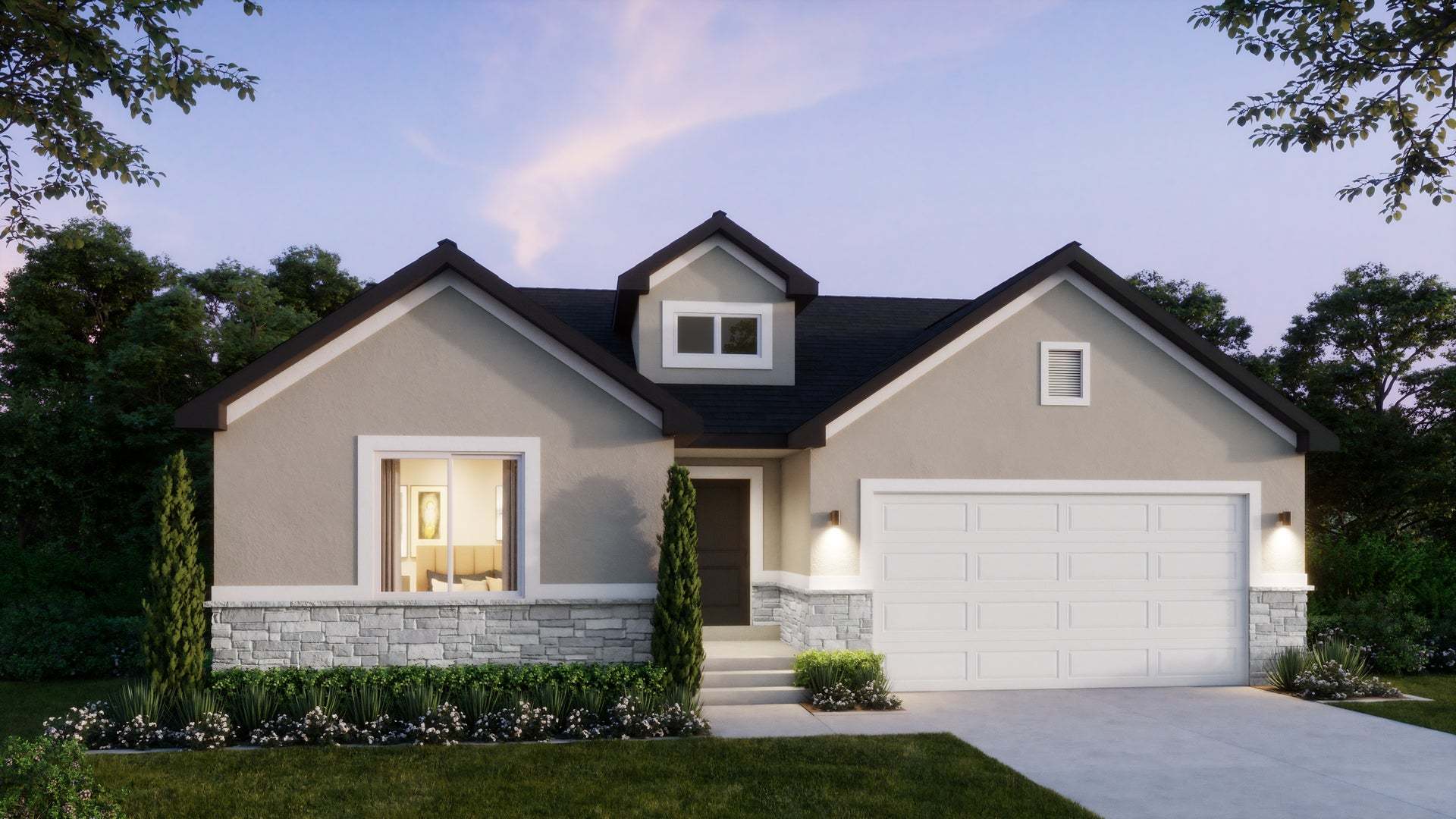 Traditional w/Stucco