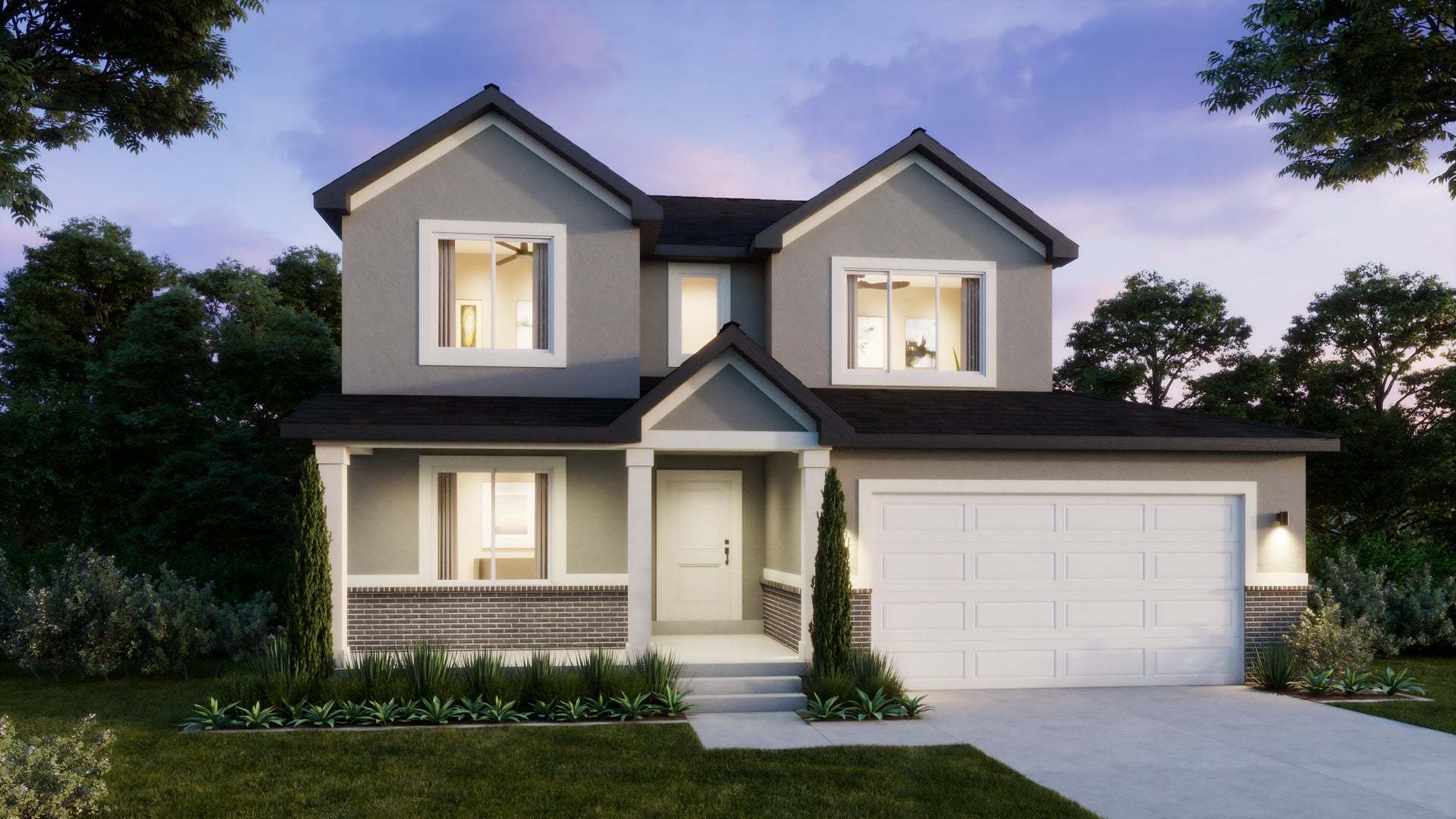 Traditional w/Stucco